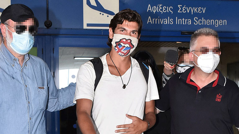 Επέστρεψε στην Ελλάδα ο Παύλος Γαλακτερός μετά την αποχώρησή του από το Survivor